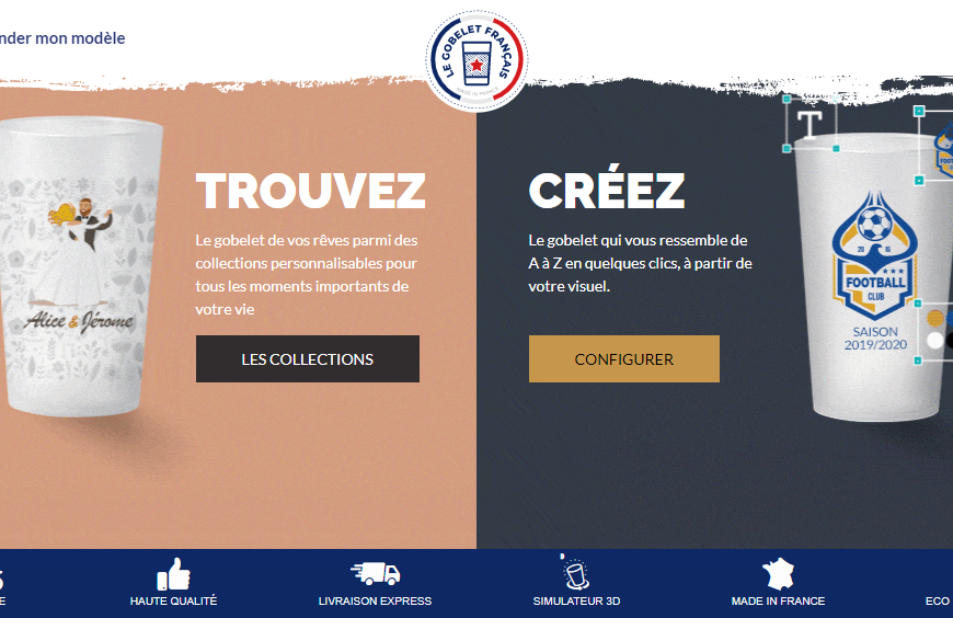 Legobeletfrancais.fr révolutionne le gobelet réutilisable